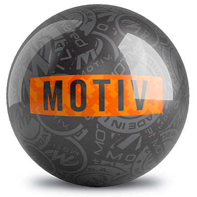 On The Ball Motiv Stadium - Novelty Bowling Ball (Back)