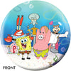 On The Ball SpongeBob Beach Party - Novelty Bowling Ball (Front)