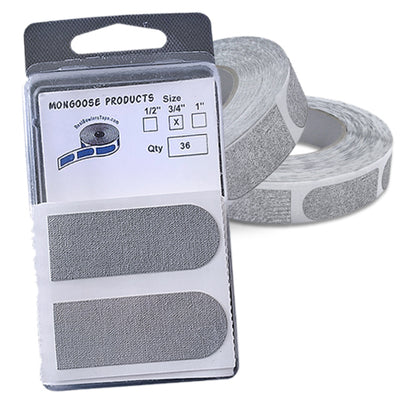 Mongoose Real Bowlers Tape Silver - Textured Bowling Insert Tape