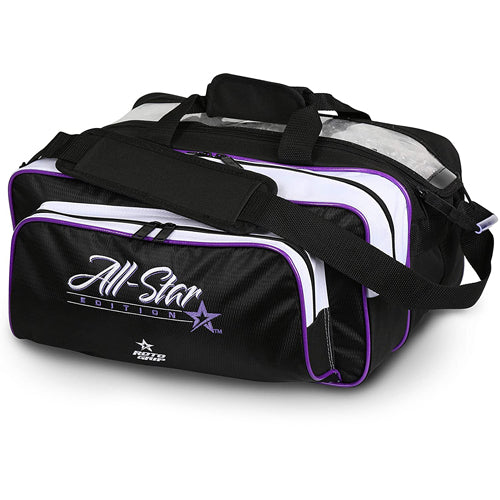 Roto Grip All Star Edition - 2 Ball Tote Plus Bowling Bag (Purple)