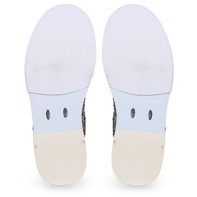 3G Kicks Cloud - Unisex Casual Bowling Shoes (Black / White Canvas - Slide Soles)