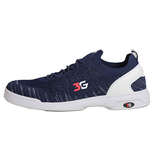 3G Ascent - Men's Advanced Bowling Shoes (Blue - Side)