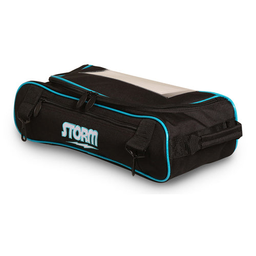 Storm Streamline 3-Ball Bowling Bag Black/Silver