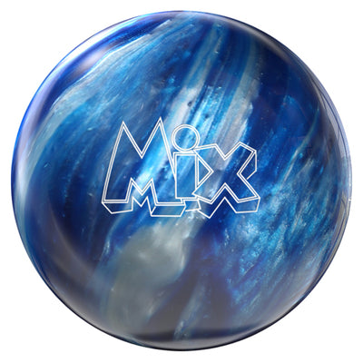 Storm Mix Blue Silver - Urethane Pearl Bowling Ball