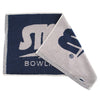 Storm Woven Towel (Silver / Navy)