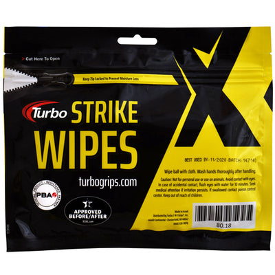 Turbo Strike Wipes - Bowling Ball Cleaning Wipes (Packaging)