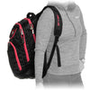 Turbo Shuttle Backpack (Black / Pink - On Shoulder)