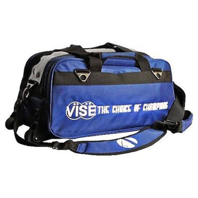 VISE Clear Top - 2 Ball Tote Roller Bowling Bag (Wheels)