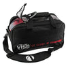 VISE Clear Top - 2 Ball Tote Bowling Bag (Black)
