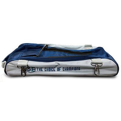 VISE 3 Ball Tote Roller - Add-On Shoe Bag (Blue / Silver)
