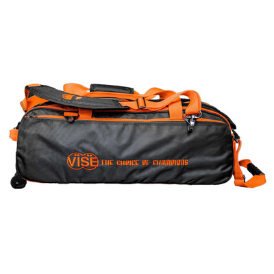 VISE Clear Top <br>3 Ball Tote Roller <br>Black / Multi-Color