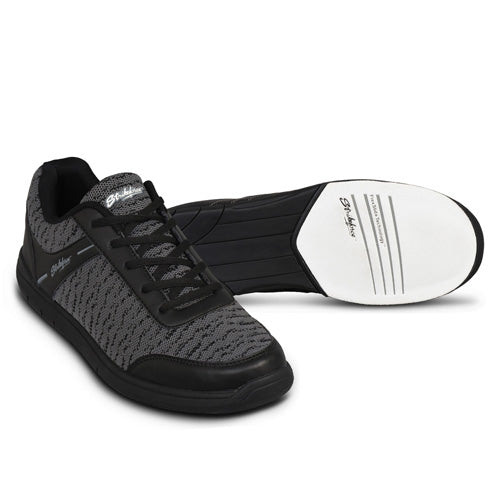 KR Strikeforce Youth Flyer Mesh - Boy's Bowling Shoes (Black / Steel)